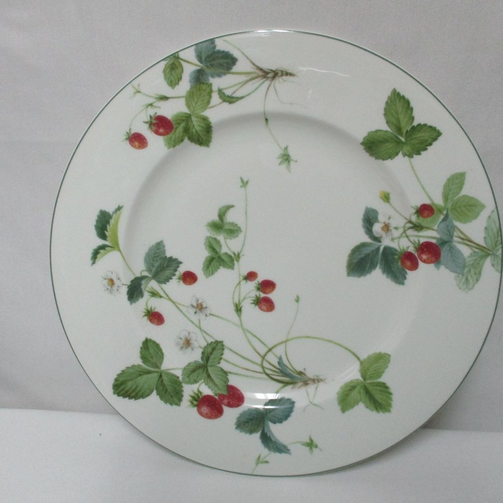 Mikasa Optima Strawberry Hill Y4117 Platter Serving Dish Fine China Vintage RARE